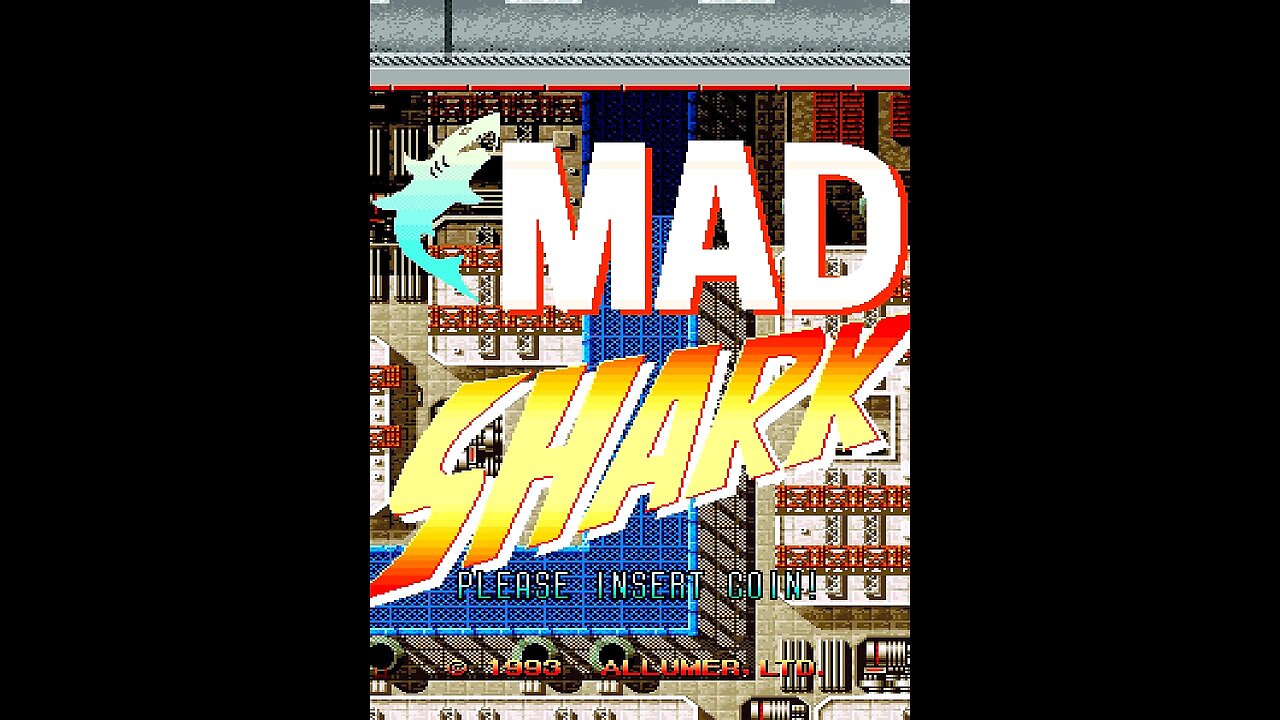 MAD SHARK (ARCADE) (Gameplay-Commentary)