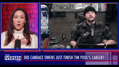 Kim Iverson says Tim Pool's staff told her they were basically OWNED by Israel