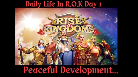 Daily Life In R.O.K Day 1- Peaceful Development