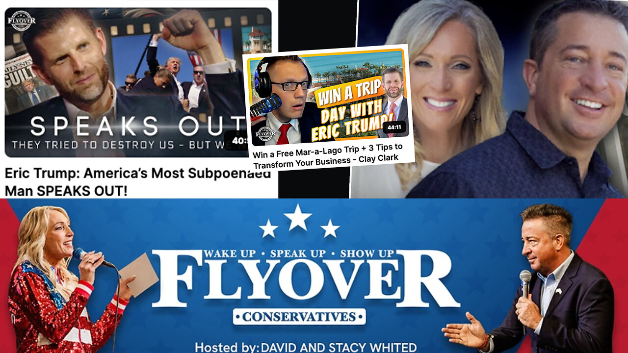 Under Siege | Eric Trump, the Flyover Conservatives & Clay Clark Discuss America Under Siege + Win A Trip to Mar-a-Lago Club? + Join Eric Trump at Clay Clark's Dec. 4-5 ThrivetimeShow.com Business Conference