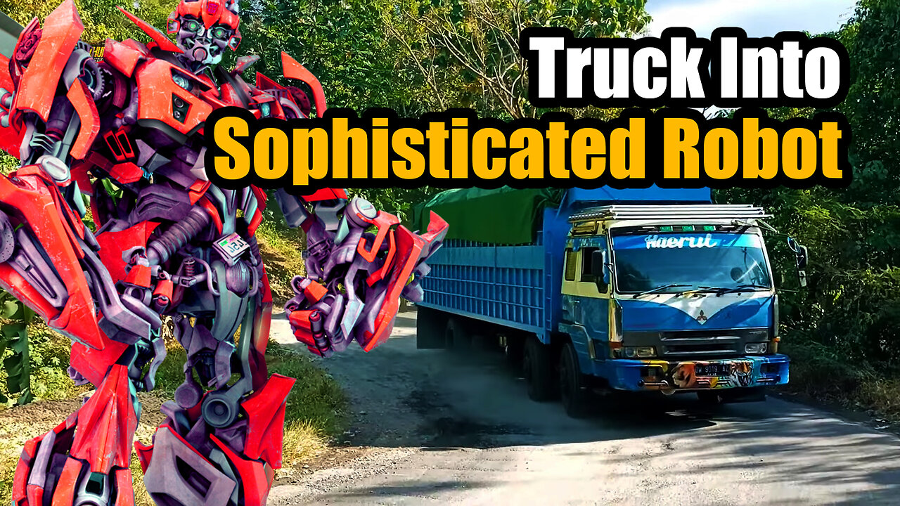 Wobbling Truck Turns Into Sophisticated Robot