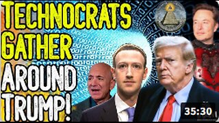 TECHNOCRATS GATHER AROUND TRUMP! - From Zuckerberg To Musk & Bezos - You're Being FOOLED