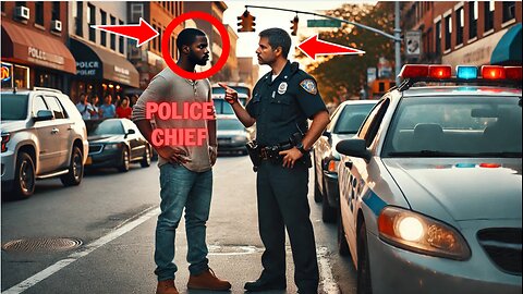 Racist cop falsely accuses black man of stealing without knowing he's the new police chief