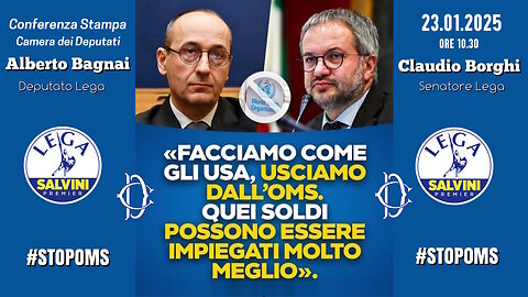 🔴 Conferenza Stampa Camera dei Deputati con l'On. Alberto Bagnai ed il Sen. Claudio Borghi: #STOPOMS