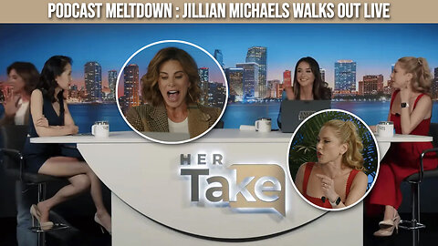 SHOCKING: Jillian Michaels STORMS Off Her Own Podcast — LIVE On-Air Meltdown!