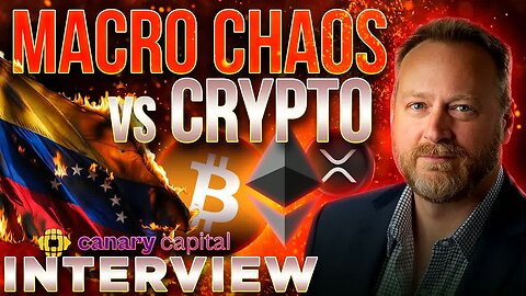 U.S. Seizing Venezuela's Crypto??🚨Canary Capital CEO INTERVIEW🔥Steven McClurg