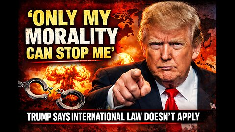 Trump Says International Law Doesn't Apply to Him (David Pyne)