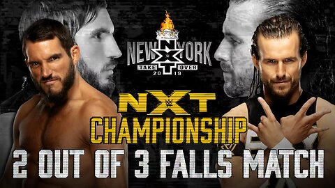 Johnny Gargano vs Adam Cole - NXT TakeOver: New York (Full Match)