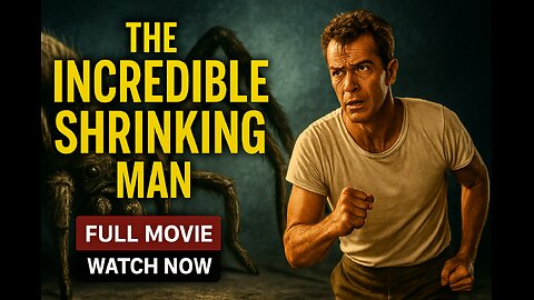 The Incredible Shrinking Man (1957) | FULL MOVIE | Classic Sci-Fi Thriller – Watch Now in HD!