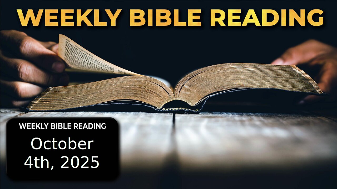 Torah Portion October 4th, 2025