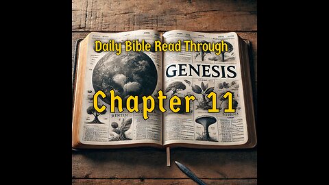 Genesis Ch.11. Chapter a day, daily read through.