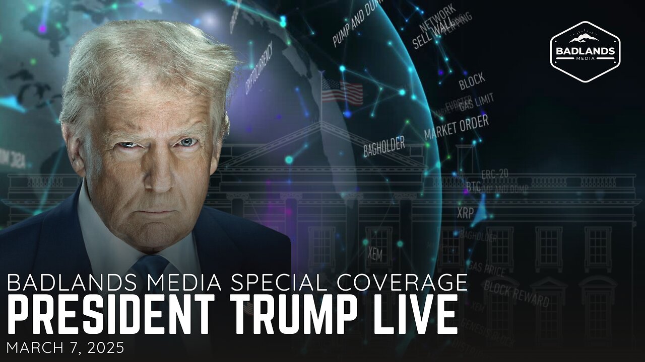 Badlands Media Special Coverage: President Trump LIVE!