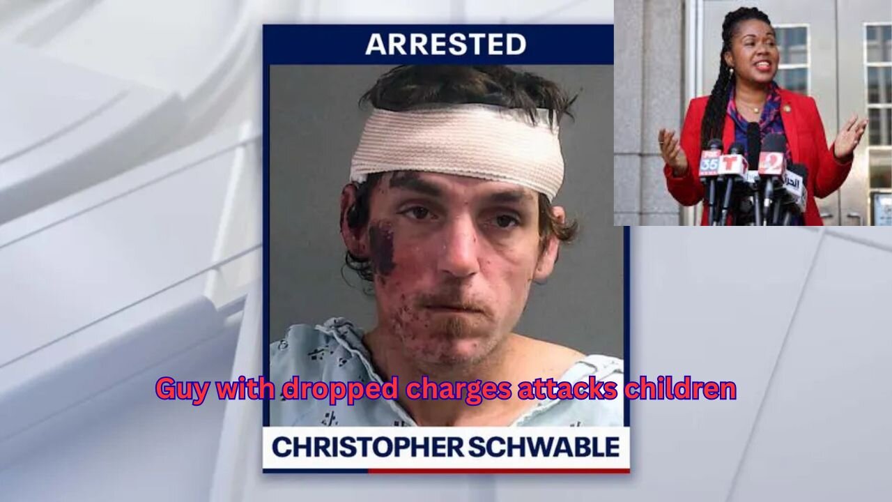 Instead of pulling out a camera, a man stopped a criminal that was attacking children
