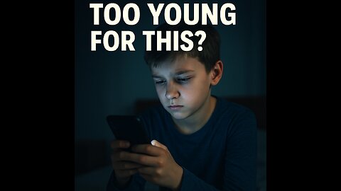 📉 Early smartphones = long-term damage