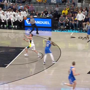 NBA - Never give up on the play 😤😤 T.J. McConnell has his hustle rewarded with an easy bucket!