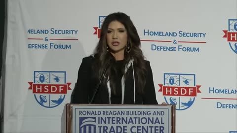 Kristi Noem keynotes 2025 Homeland Security Summit