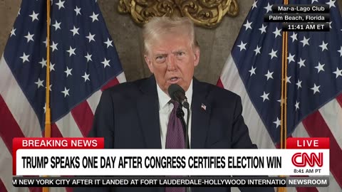 Trump uses press conference to rant 'no water comes out of the shower'