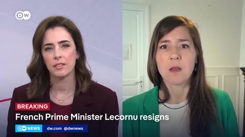 French Prime Minister Sebastien Lecornu resigns hours after unveiling new cabinet | DW News