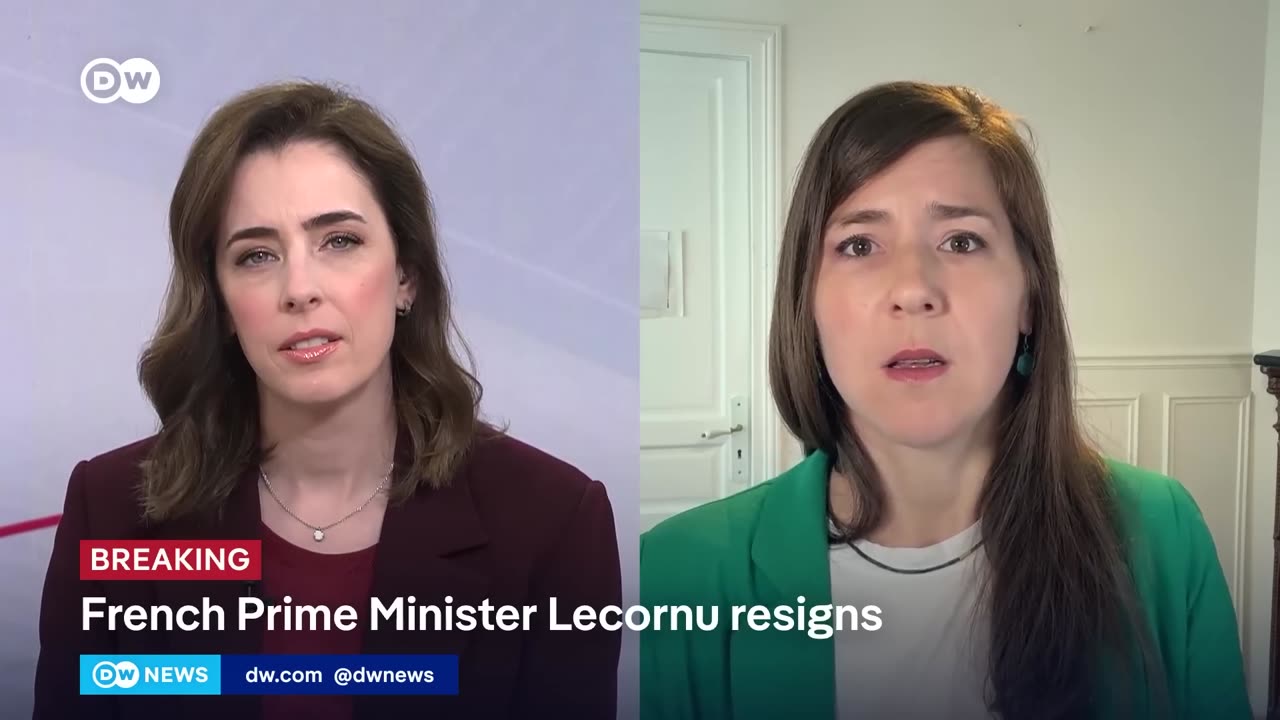 French Prime Minister Sebastien Lecornu resigns hours after unveiling new cabinet | DW News