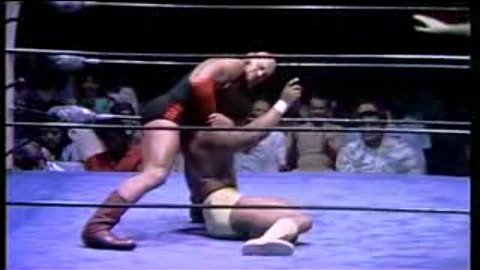8-22-80 Houston Wrestling - Ivan Koloff vs Tony Atlas