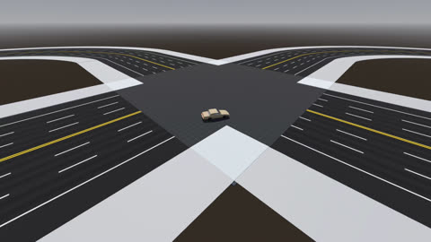 Intersection Navigation Test