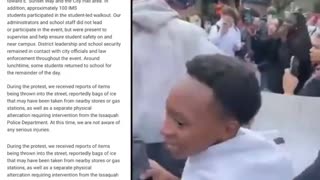 Mexican Students attack White mom, ICE riot