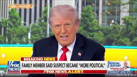 🚨President Trump shared that his son Barron asked if he could meet Charlie Kirk. 