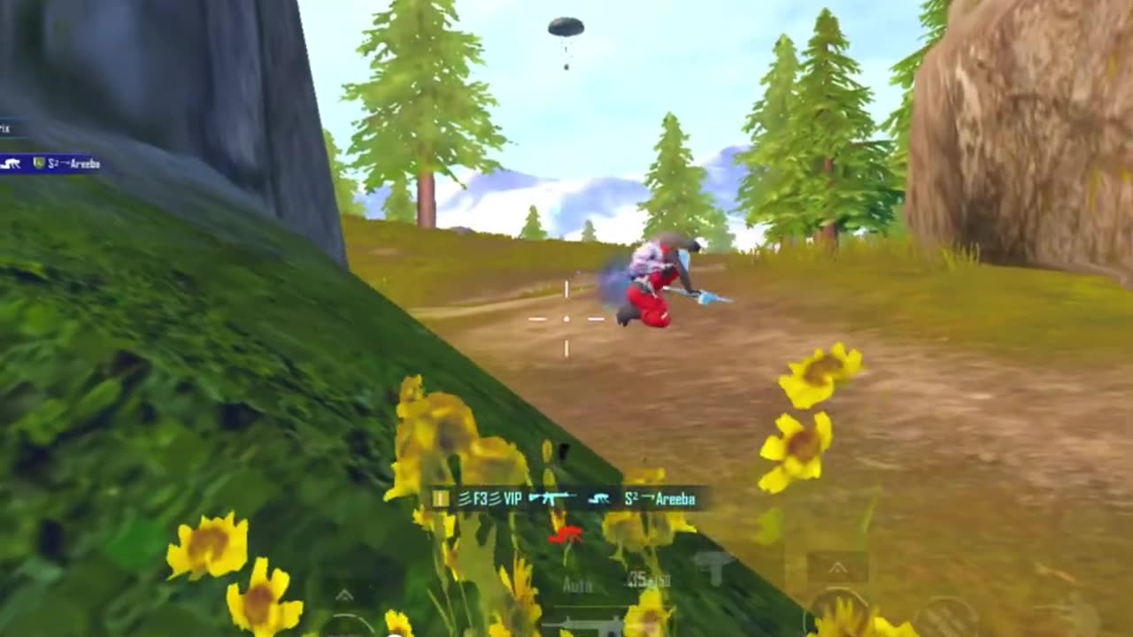 Ghost in the Grass… 🍃🗡️ Eliminating enemies unseen, one silent strike at a time!