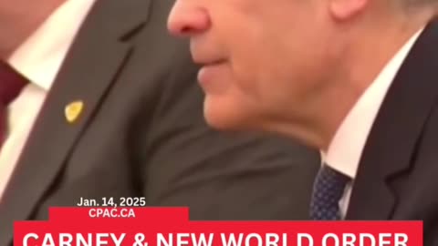 Mark Carney Gives NWO Speech On First Day Meeting With China