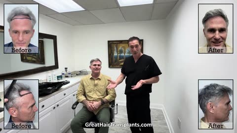 Dr. Brett Bolton Performs MaxHarvest™ Procedure on Patient James