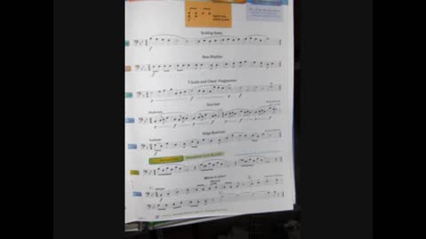 Trombone Method Page 25 of The Yamaha Advantage Book 1