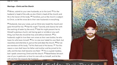 Forest and Fields Daily reading: Ephesians 5