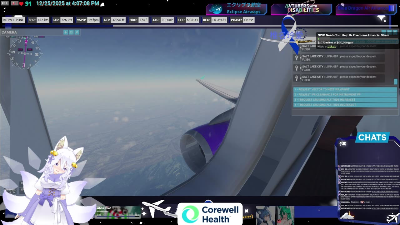 Standard ops || Eclipse Airways || Newsky Network + JoinFS + FSHub KDTW-PHNL