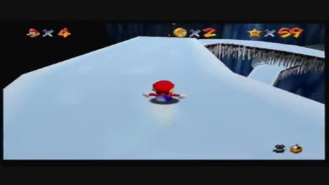 Super Mario 64 - Cool Cool Mountain - Slip Slidin Away