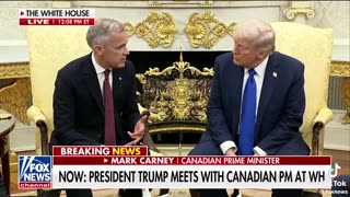 Canadian Prime Minister Mark Carney calls President Trump "a transformative president."