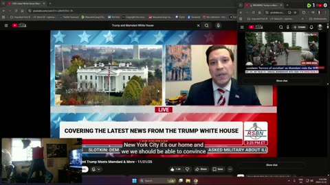 Trump & Mamdani at White House