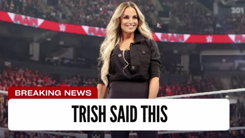 Trish Explains Why Elimination Chamber Will Be Special