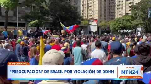Brasil expresó "preocupación" por denuncias de violaciones a los derechos humanos en Venezuela