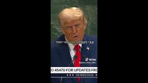 Trump at UN - Missing children ..