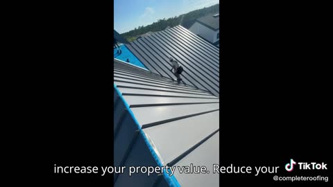 Standing Seam Metal Roof Installation