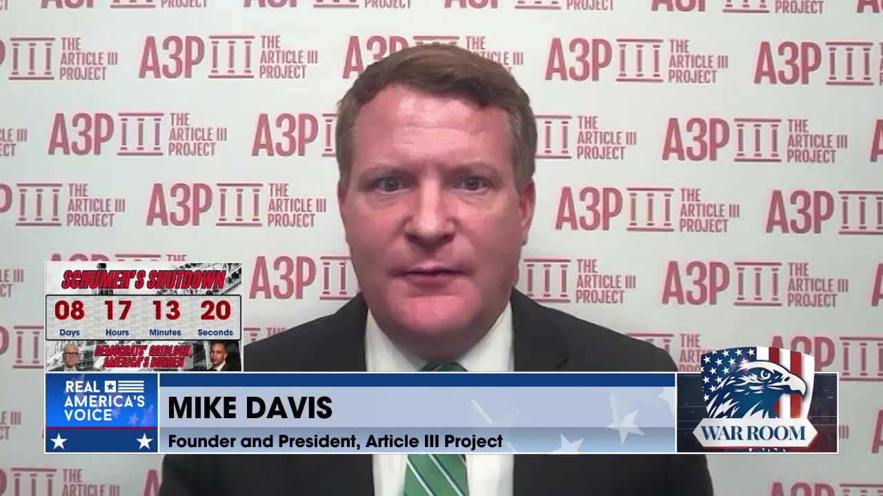Mike Davis to Steve Bannon: Justice Is Coming For Big Tish James
