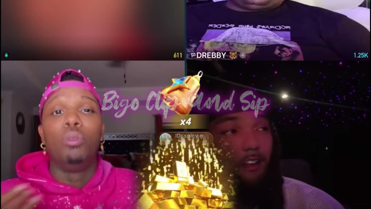 Team PK TomiKay Supa DreBaby Papi Liyah Cream-after TomiKay leaves show 9/26/25 #bigoclipandsip