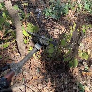 An American Humvee armored vehicle