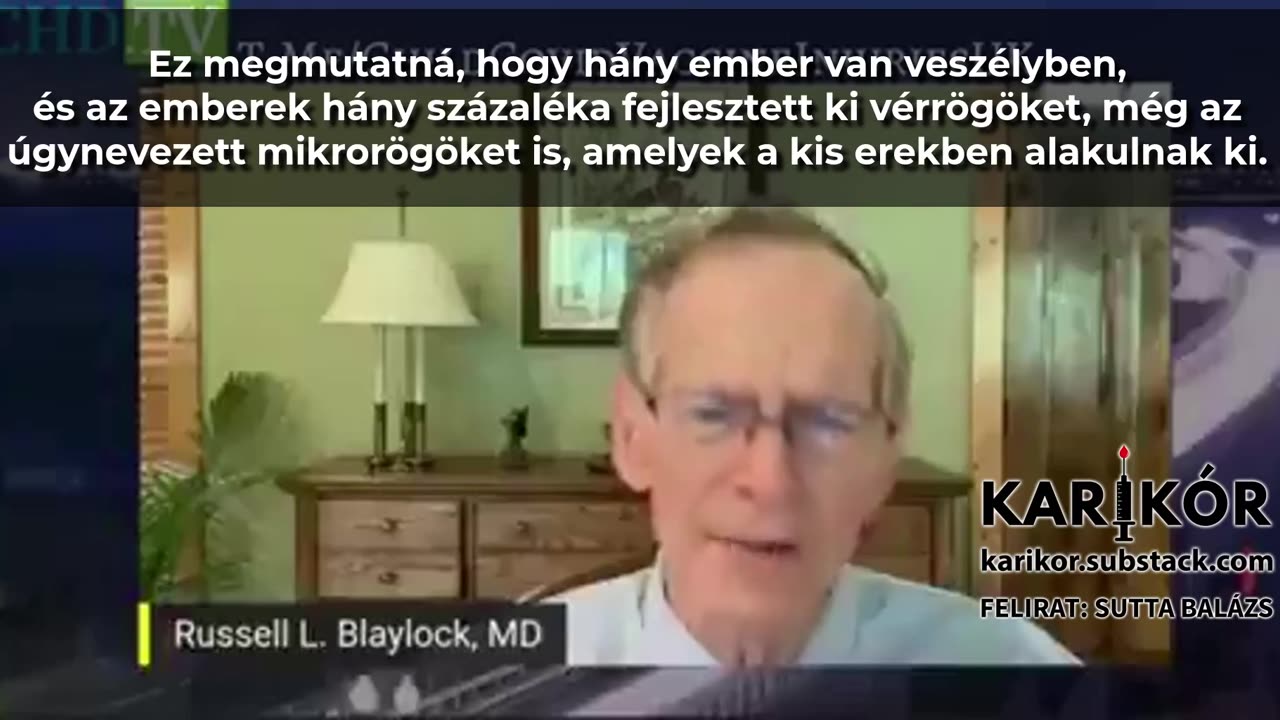 Dr. Russell L. Blaylock a videóban rámutat, hogy az elhallgatás ára (is) emberéletekben mérhető