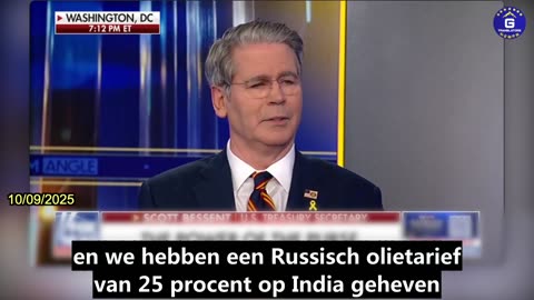 【NL】Bessent: Tarieven op China kunnen oorlog in Oekraïne snel beëindigen