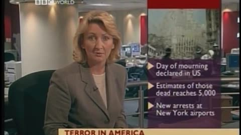 BBC World News BBC September 14, 2001 600am-630am BST
