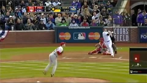2009 NLDS Game#4 Phillies vs Rockies