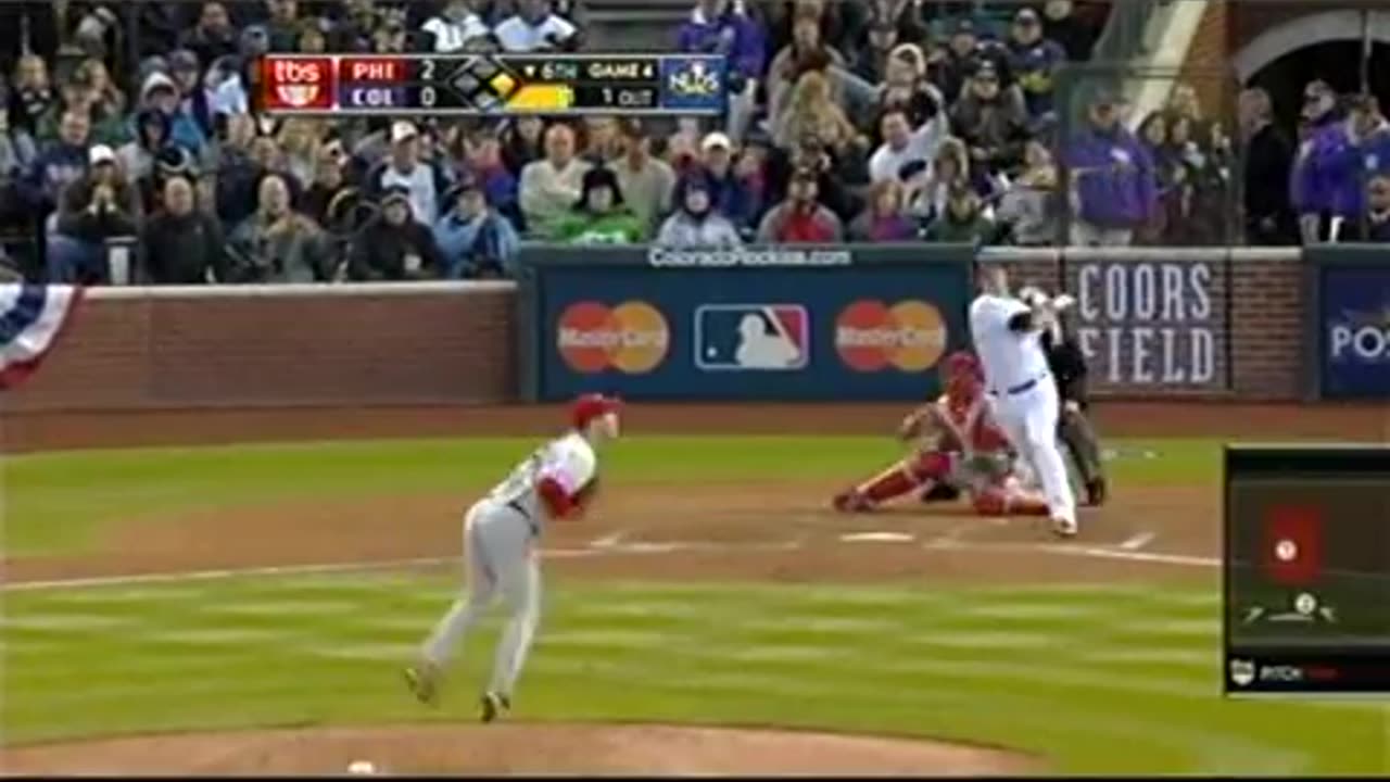 2009 NLDS Game#4 Phillies vs Rockies