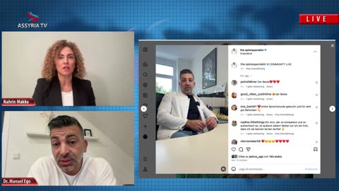 Nahrin Makko - Live conversation with The Spinespecialist Dr. Manuel Ego