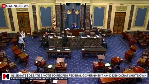 🇺🇸 Senate | Vote to Reopen Government after 39 Days of Cruel Democrat Shutdown [LIVE]